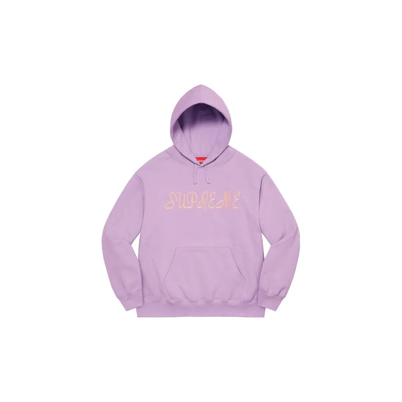 Supreme Script Hooded Sweatshirt-10