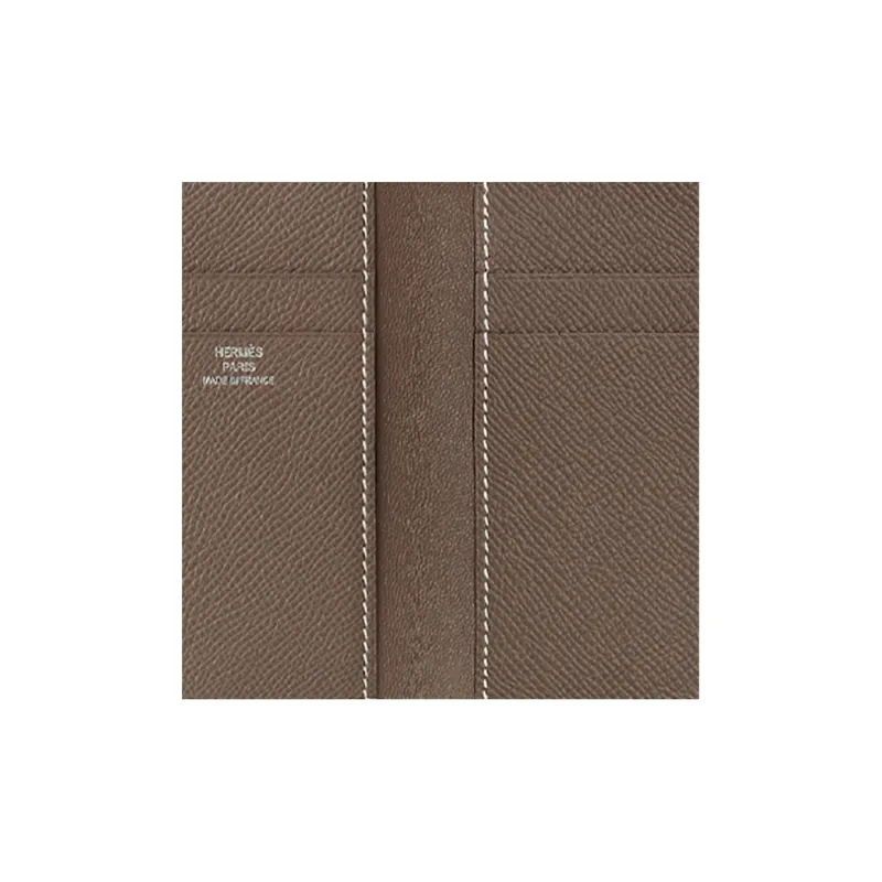 HERMES MC² Euclide Epsom Calfskin Card Holder Men's Elephant Gray-5