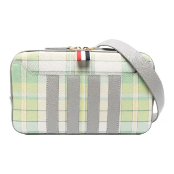 THOM BROWNE· Calfskin Fanny Pack Men's Yellow Green