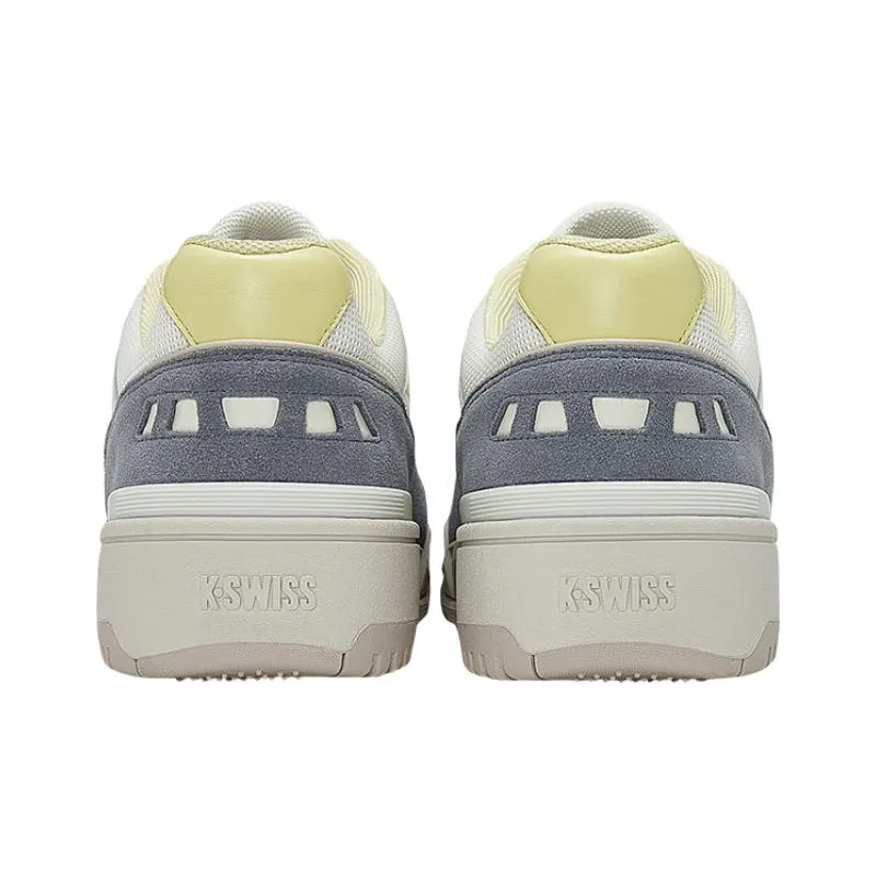 KSWISS MR Slip Resistant Shock Absorbers Low Top Skateboard Shoes Men's Beige Gray-4