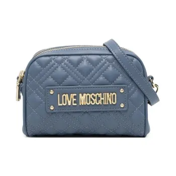 LOVE MOSCHINO PU Shoulder Bag Crossbody Bag Women's Blue