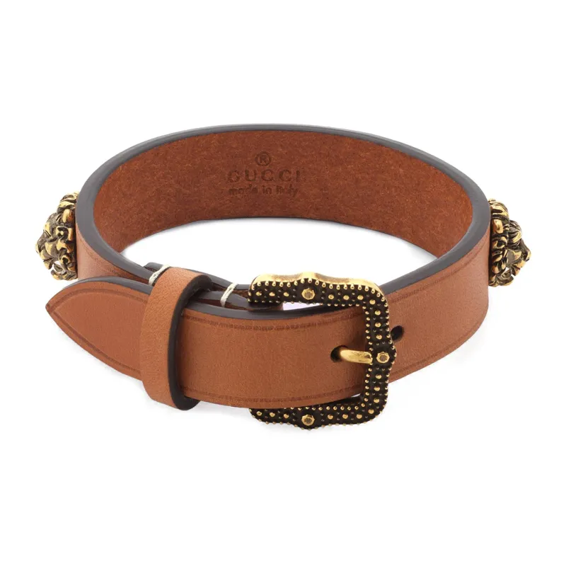 GUCCI Leather Wristbands Unisex-0