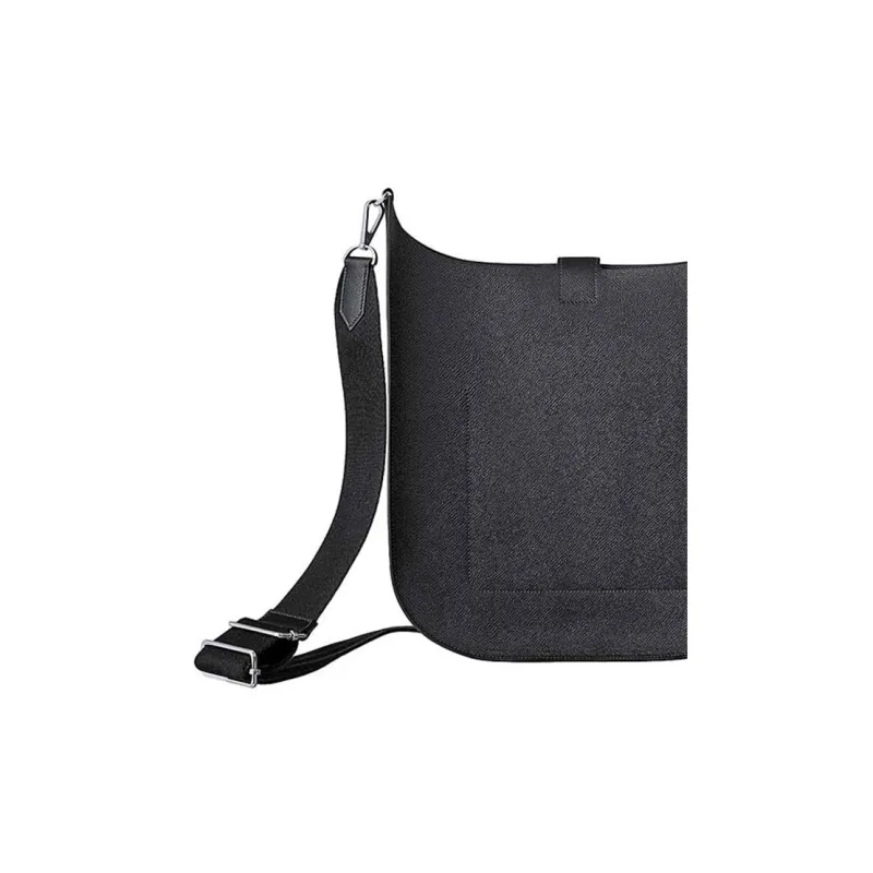 HERMES Evelyne Cow Leather Ivorie Crossbody Bag Shoulder Bag Women's Black-2