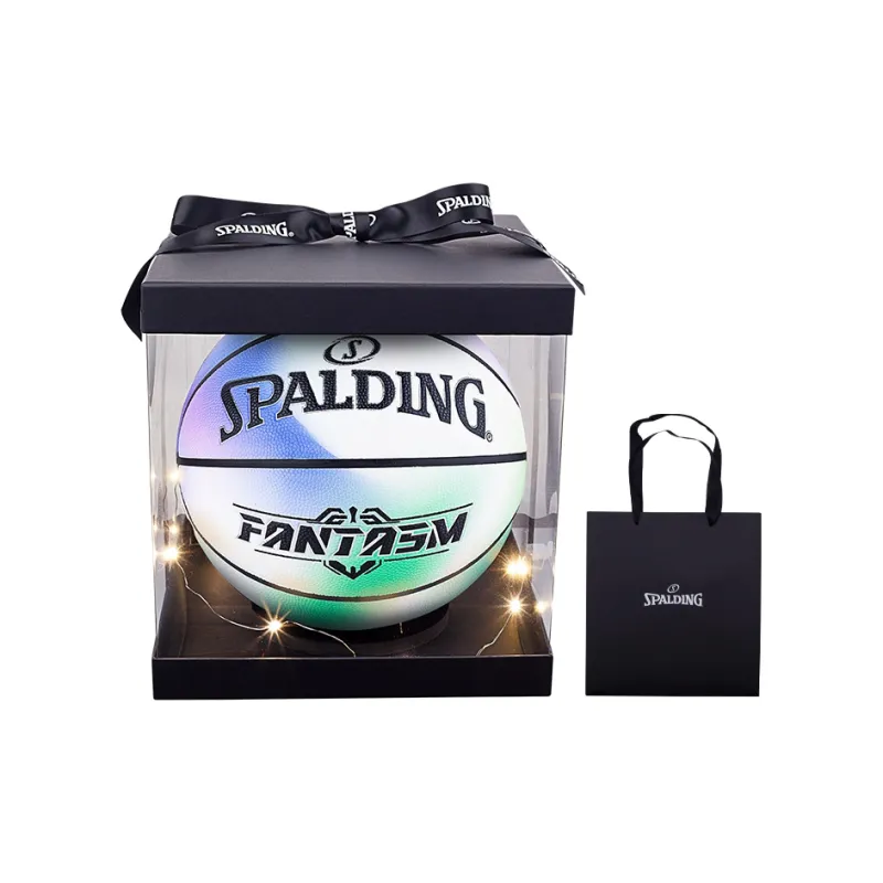 SPALDING Spirit Series PU Basketball White Size 7 Training Unisex-0