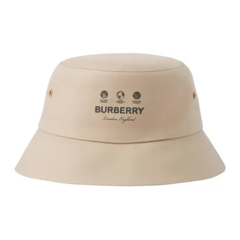 Burberry Logo Print Hat