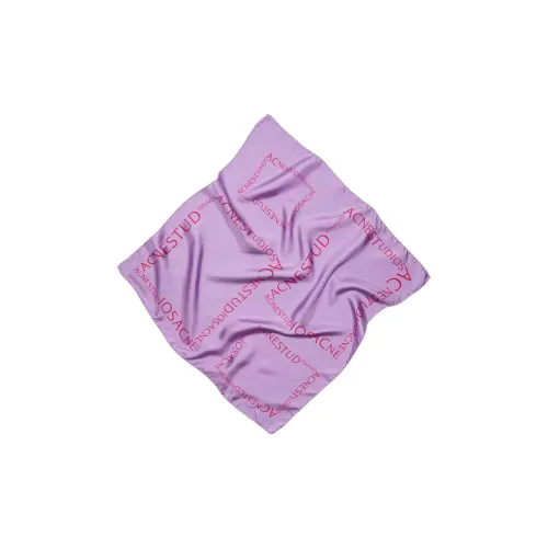 Acne Studios Silk Scarves Women's Purple