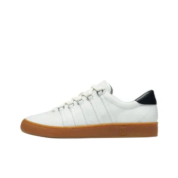 KSWISS Classic 66 Anti Slip Wear Resistant Low Top Skateboard Shoes Women's White Brown