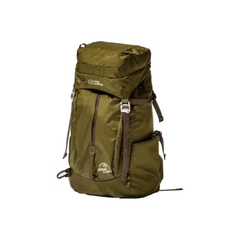 MOBI GARDEN Polyamide Mountaineering Bag Backpack Large Size Unisex Olive Oil Green, Black Cyan
