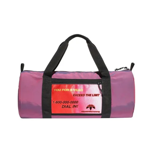 Adidas Originals Alexander Wang Collaboration Fabric Shoulder Bag Crossbody Bag Handbag Unisex Purple