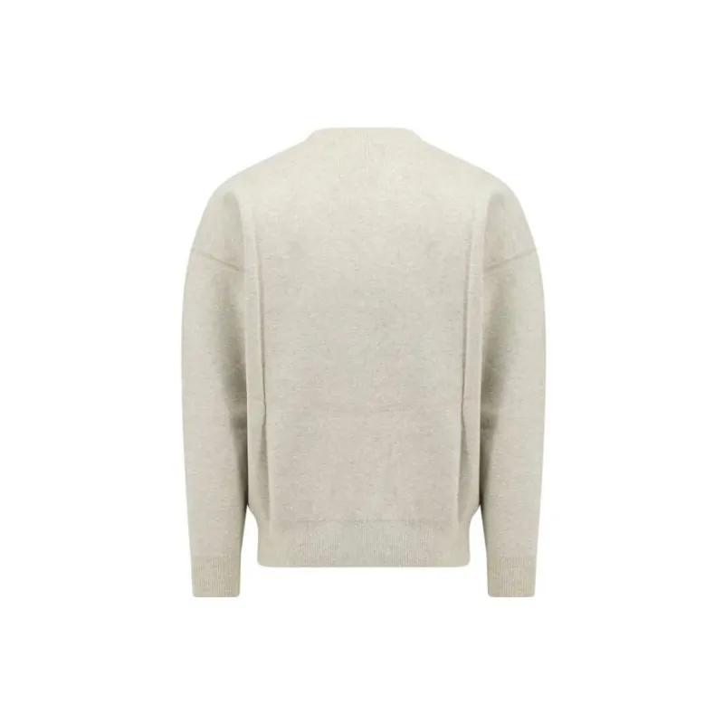 ISABEL MARANT Logo Intarsia Knitted Crewneck Jumper-1