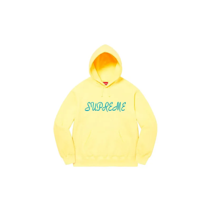 Supreme Script Hooded Sweatshirt-6
