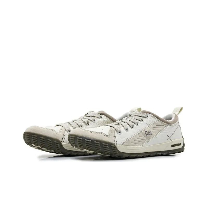 CAT Anti Slip Wear Resistant Low Top Outdoor Shoes Men's White-1