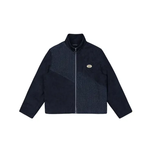 Randomevent Jackets Unisex Navy Blue