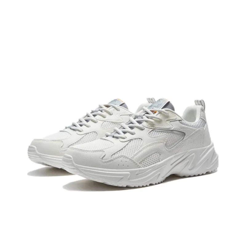 XTEP Ruyi Anti Slip Wear Resistant Low Top Sports Casual Shoes Sail White-1