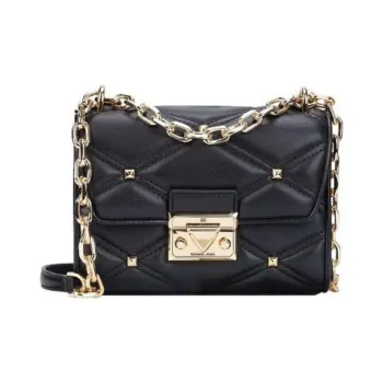 MICHAEL KORS Artificial Leather Shoulder Bag, Crossbody Bag Regular Women's Black