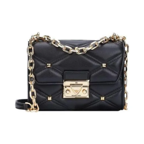 MICHAEL KORS Artificial Leather Shoulder Bag, Crossbody Bag Regular Women's Black