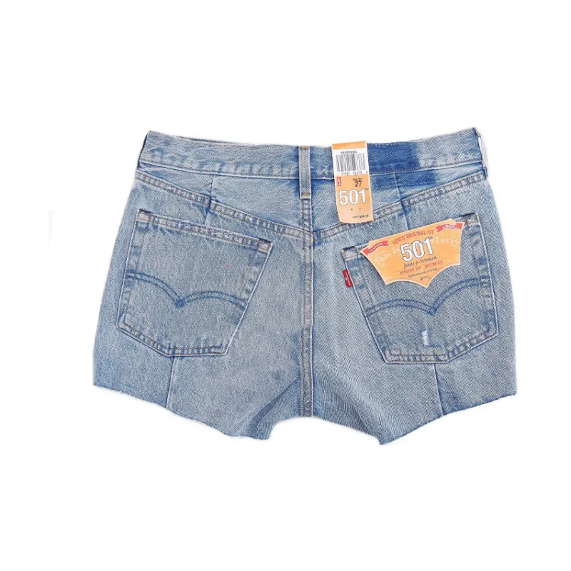 Levis Denim Shorts Women's Blue-1