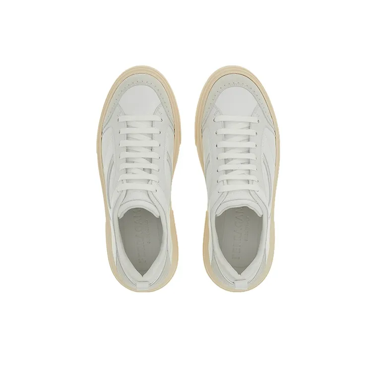 FERRAGAMO Panelled Low-top Sneakers-2