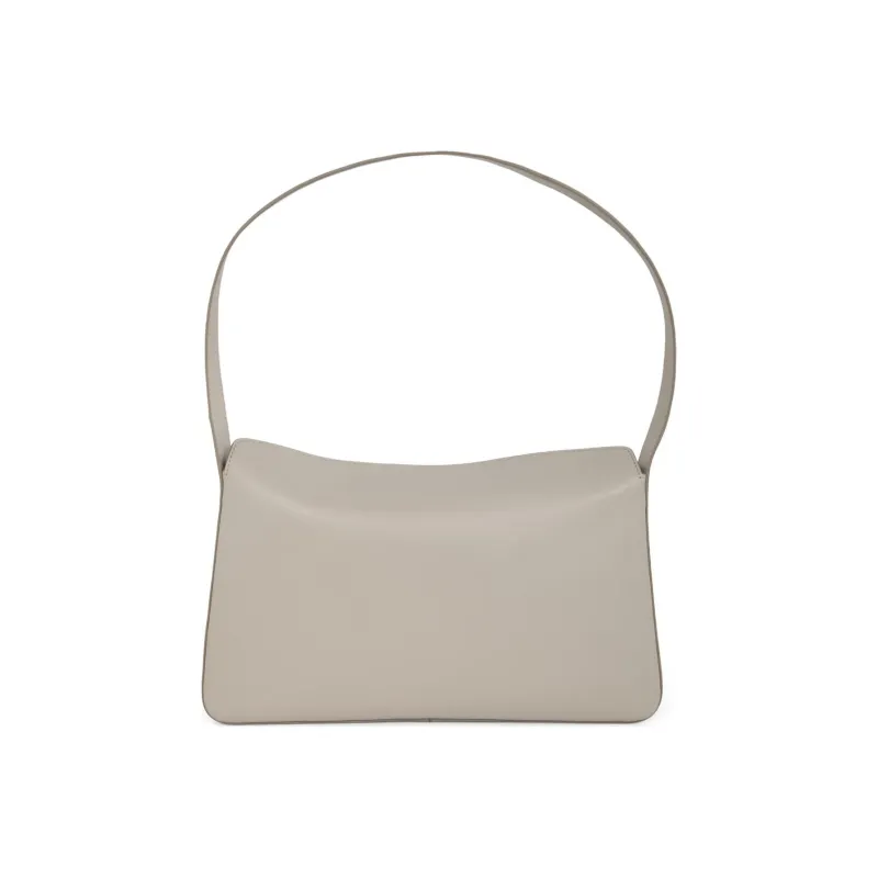 AESTHER EKME Smooth Calf Leather Baguette Bag Shoulder Bag Handbag Women's Gray-2
