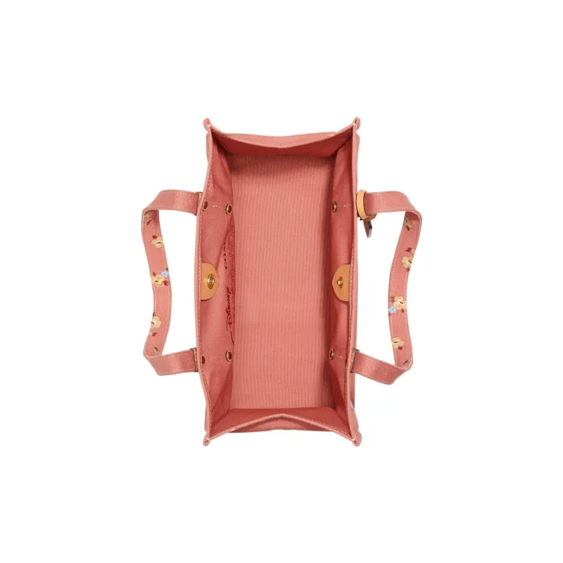 COACH Disney, Collaboration Recycled Tote Fabric Shoulder Bag, Crossbody Bag, Handbag Regular Women's Coral-2