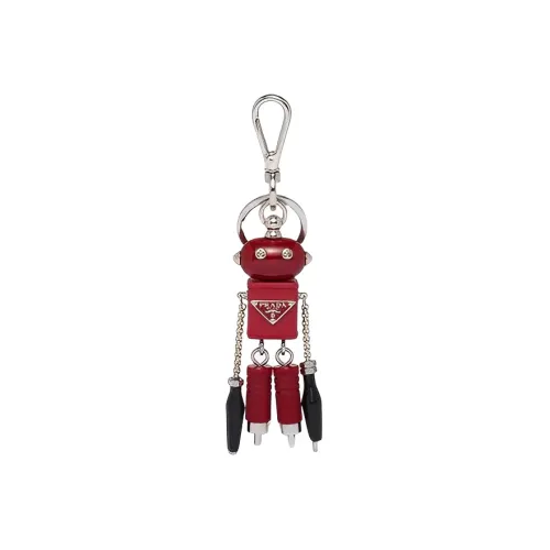 PRADA Keychain Women's Red