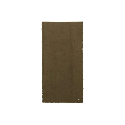 SAINT LAURENT Knit Scarves Men Brown