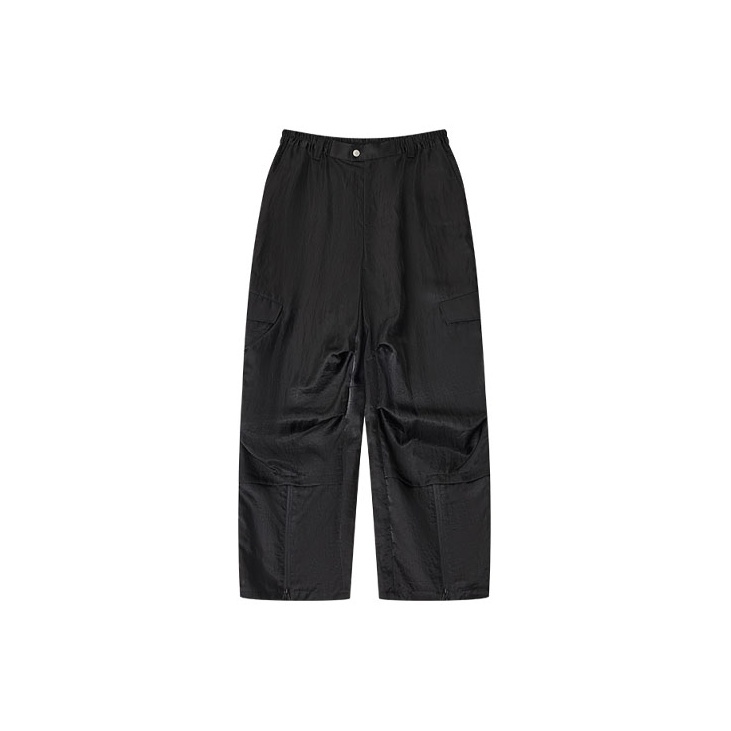 OPICLOTH Pleated Cargo Pants