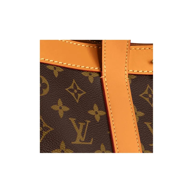 LOUIS VUITTON Cabas Voyage Monogram Legacy Brown-4