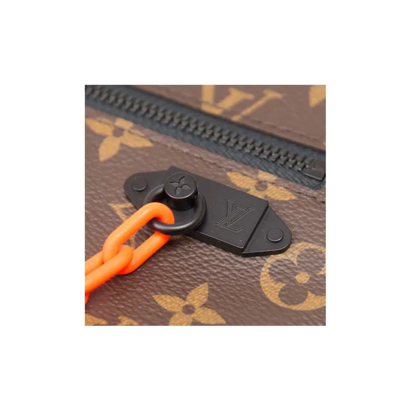 LOUIS VUITTON A4 Pouch Monogram Brown-4