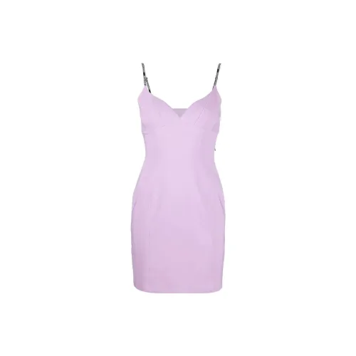 VERSACE JEANS COUTURE Sleeveless Dresses Women's Lavender Purple