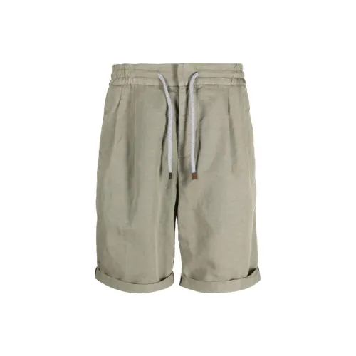 Brunello Cucinelli Casual Shorts Men Light Green