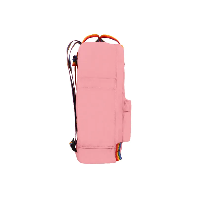 Fjallraven Polyester Rainbow Backpack Medium Size Unisex Pink/Rainbow Webbing-1