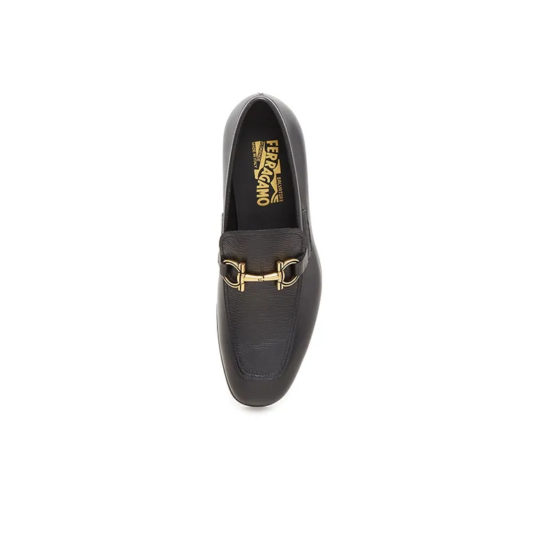 Ferragamo Loafers Men Low Top Black-4