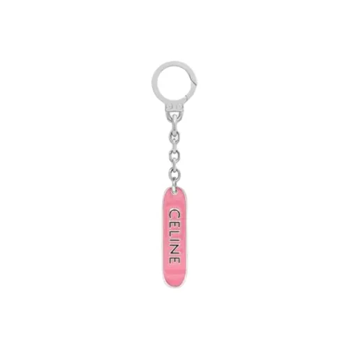 CELINE Keychains Unisex Pink
