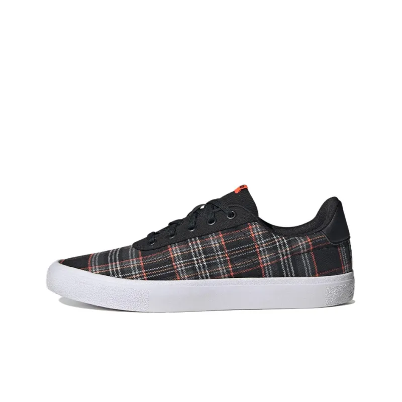 Adidas Vulc Raid3r 'Black Orange Plaid'-0
