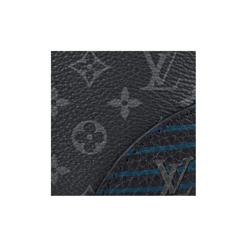 LOUIS VUITTON Amazone Sling Monogram Eclipse Patchwork Gray/Black-4