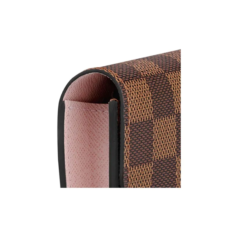 LOUIS VUITTON Emilie Canvas Bag Wallet Women's-4