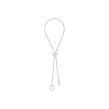 PRADA Necklaces Women's Silver