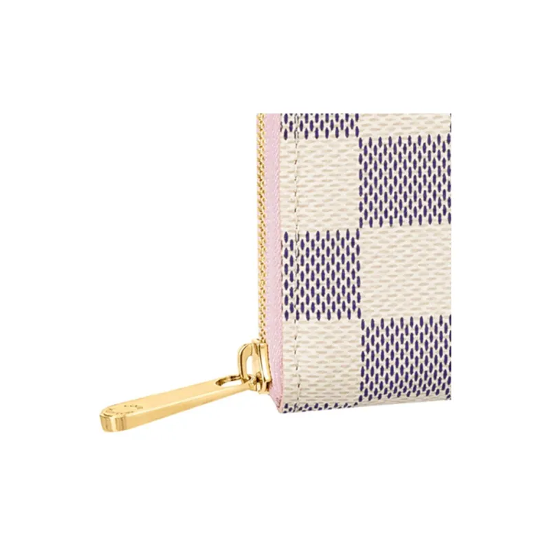 LOUIS VUITTON Zippy Coin Purse Padlock-4