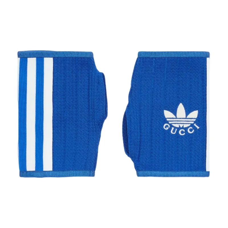 Adidas X GUCCI Knit Gloves Unisex Blue-0