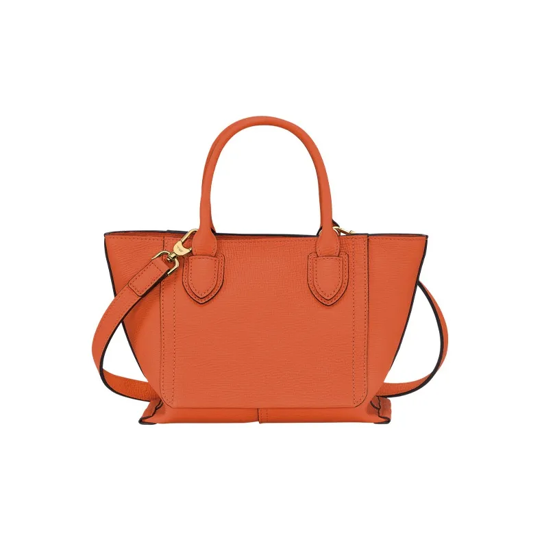 LONGCHAMP Mailbo Grained Cow Leather Shoulder Bag Crossbody Bag Handbag Small Size Women's Carrot-2