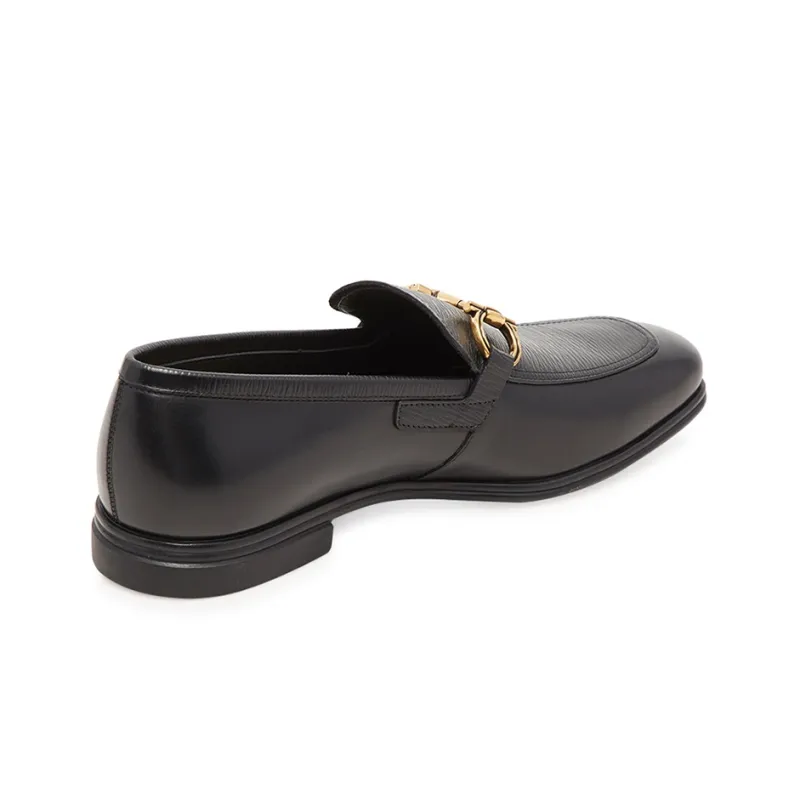 Ferragamo Loafers Men Low Top Black-3