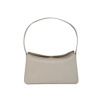 AESTHER EKME Smooth Calf Leather Baguette Bag Shoulder Bag Handbag Women's Gray