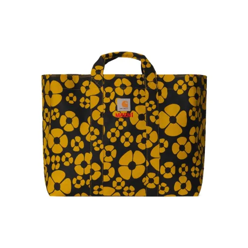 Marni X Carhartt WIP Handbags Black Yellow Multicolor