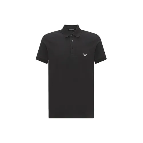 EMPORIO ARMANI Polo Shirts Men 20 Black