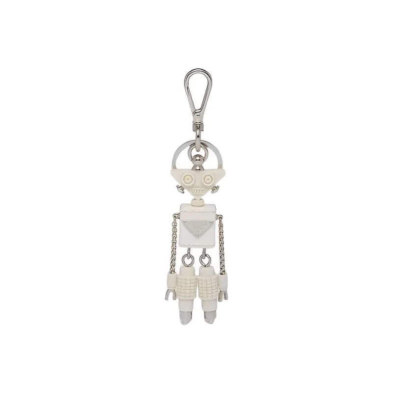 PRADA Keychains Men White-0