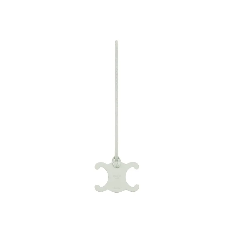 CELINE Triomphe Keyring Charm In Smooth Calfskin-1