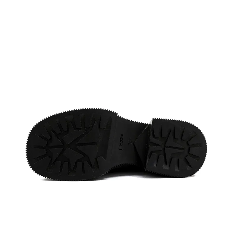 FLOSSIE Platform Shoes Women's Black-5