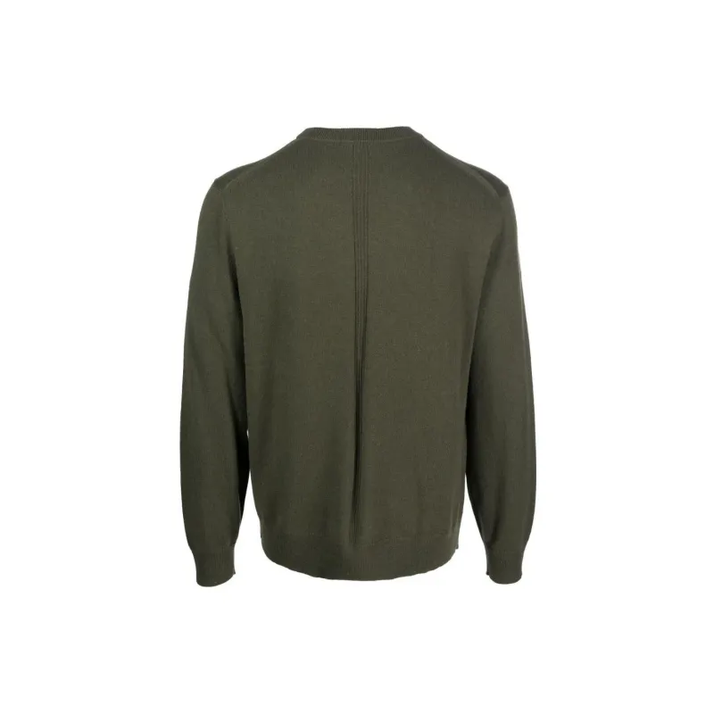 THEORY Cashmere Sweaters Men Dark Green-1