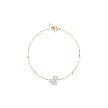 Qeelin Wulu 18K Rose Gold, Diamond, Mother Of Pearl Bracelets Women's